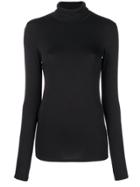 Majestic Filatures Turtle Neck Jumper - Black