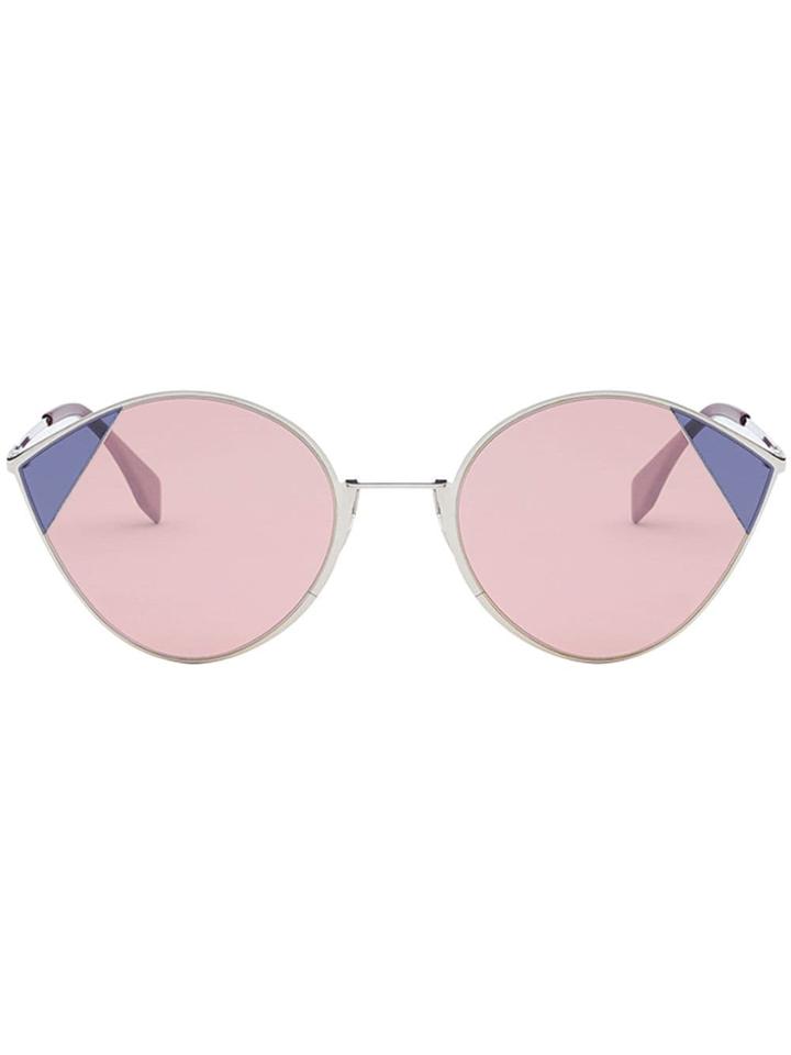 Fendi Cat Eye Sunglasses - Metallic