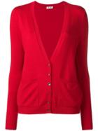 Liu Jo Long-sleeve Fitted Cardigan - Red