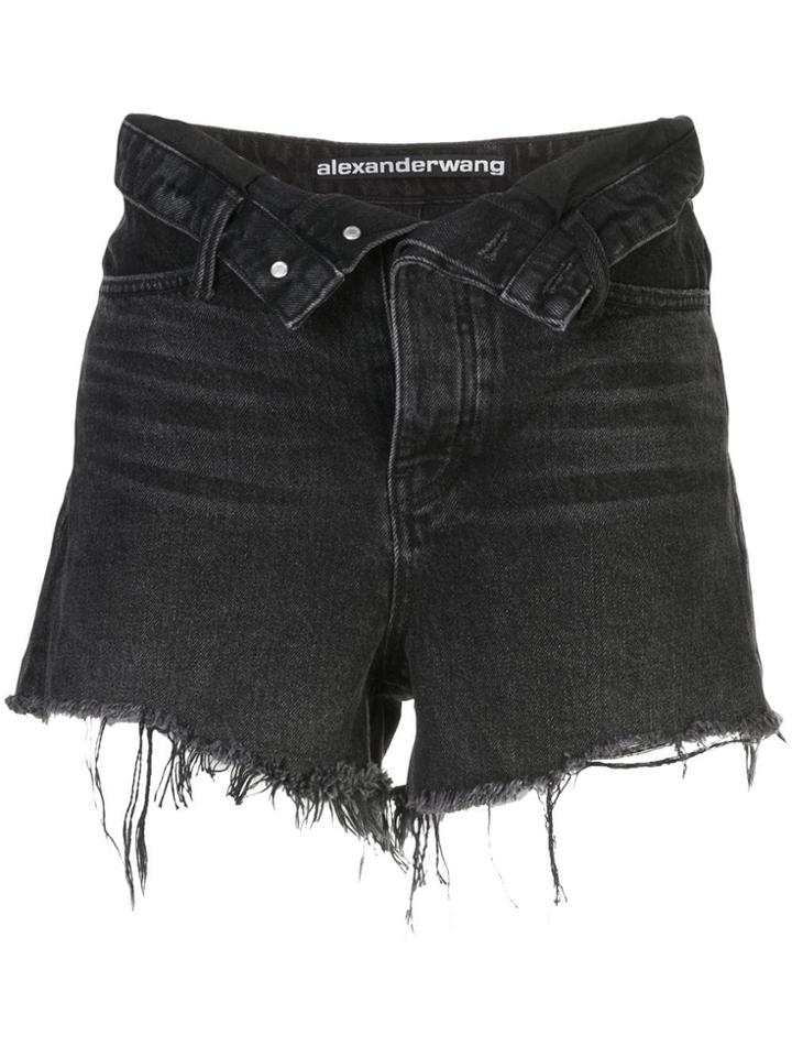 Alexander Wang Bite Flip Shorts - Black