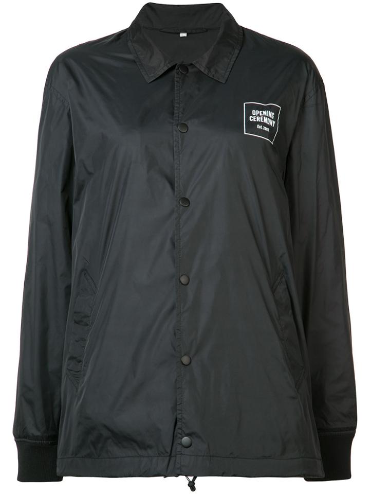 Opening Ceremony Signature Coach Jacket - Black