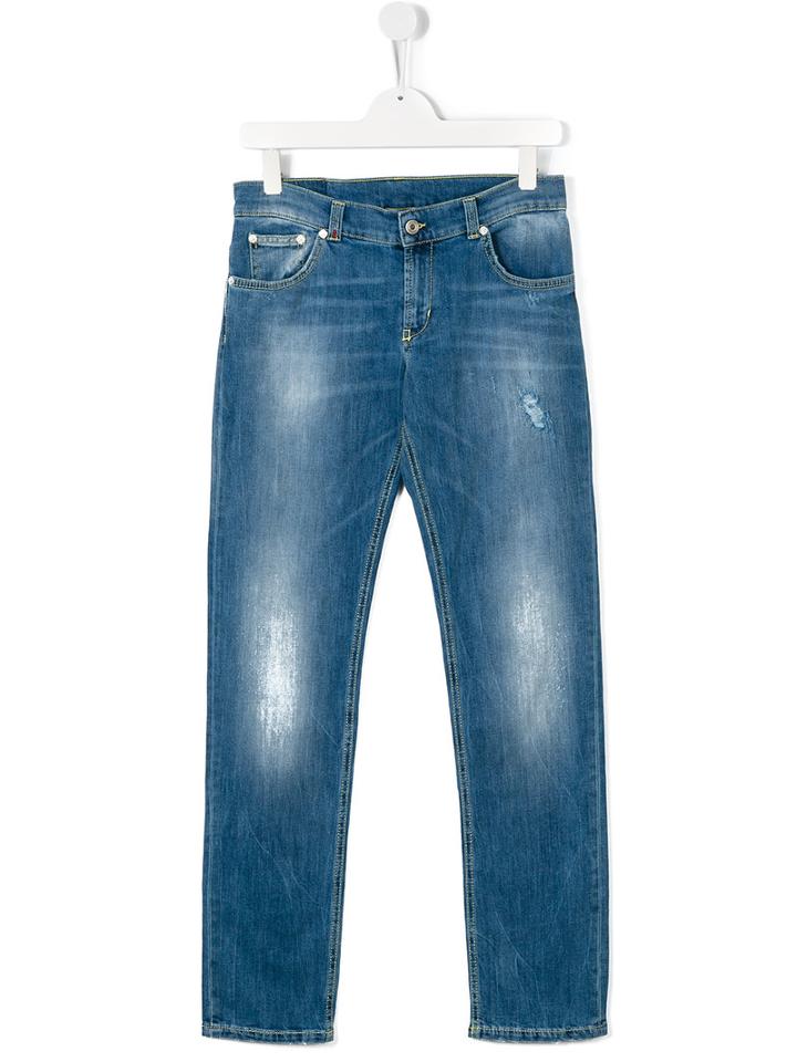 Dondup Kids Lucky Jeans, Boy's, Size: 14 Yrs, Blue