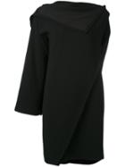 Issey Miyake - Shift Dress - Women - Polyester/triacetate - 2, Women's, Black, Polyester/triacetate