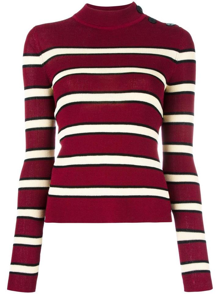 Isabel Marant Étoile 'devona' Pullover, Women's, Size: 40, Red, Polyester/viscose