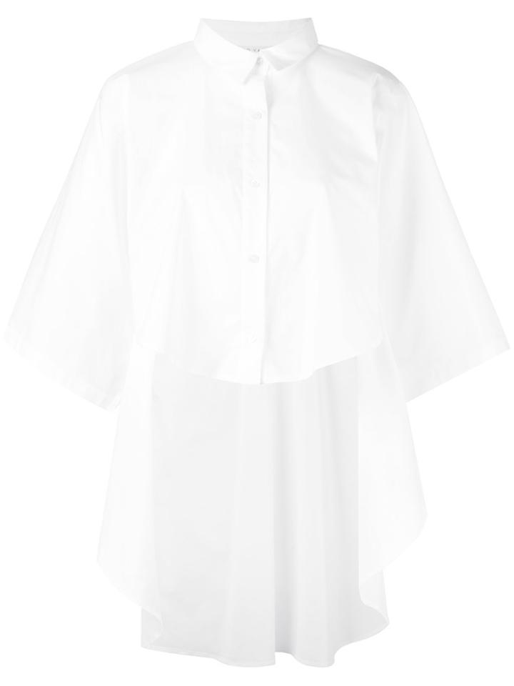 Lucio Vanotti High Low Shirt - White