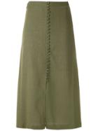 Olympiah Romania Straight Skirt - Green
