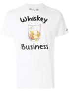 Mc2 Saint Barth Whiskey Business Print T-shirt - White