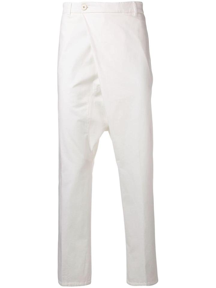 Gabriele Pasini Crossover Front Trousers - White