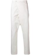 Gabriele Pasini Crossover Front Trousers - White