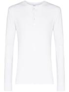 Schiesser Karl-heinz Buttoned T-shirt - White