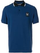 Raf Simons X Fred Perry Contrast Collar Polo Shirt - Blue
