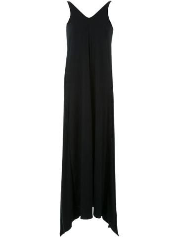 Max Tan Maxi Tank Dress - Black