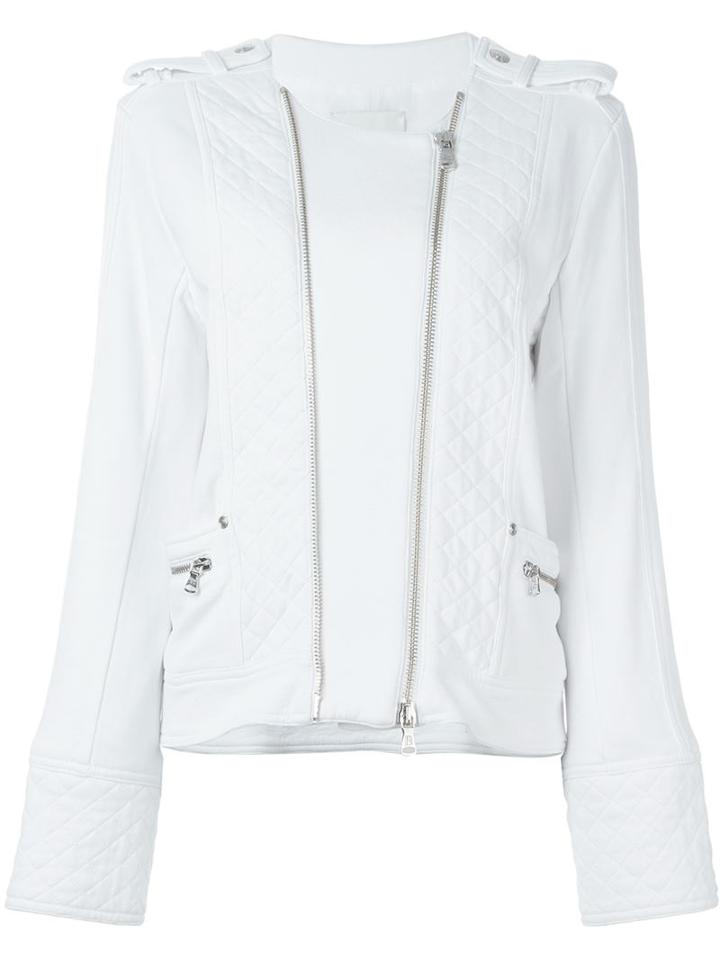 Pierre Balmain Quilted Biker Jacket