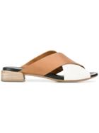 Marsèll Crossover Strap Sandals - White
