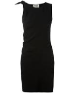 Acne Studios Shoulder Knot Dress, Women's, Size: 42, Black, Acetate/viscose