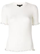 Alexander Wang Ballchain Trim Top - White