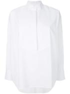 Mm6 Maison Margiela Henley Shirt - White