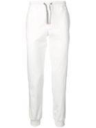 Eleventy Tapered Track Trousers - White
