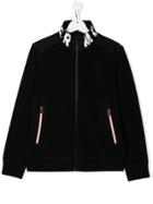 Moncler Kids Teen Logo Jacket - Black