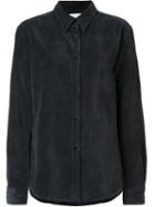 Lemaire Velvet Shirt, Women's, Size: 38, Black, Cotton/linen/flax