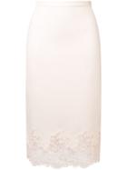 Ermanno Scervino High-waist Pencil Skirt - Pink & Purple
