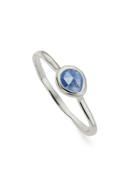 Monica Vinader Siren Small Stacking Kyanite Ring - Blue