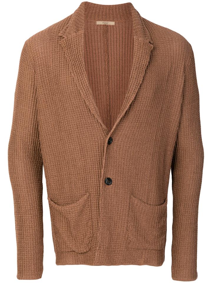 Nuur V-neck Cardigan - Brown