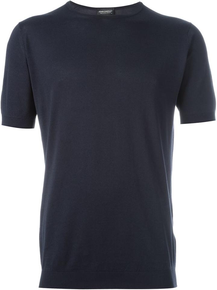 John Smedley Fine Knit Short Sleeve Top