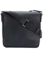 Michael Kors Collection Front Flap Messenger Bag - Black