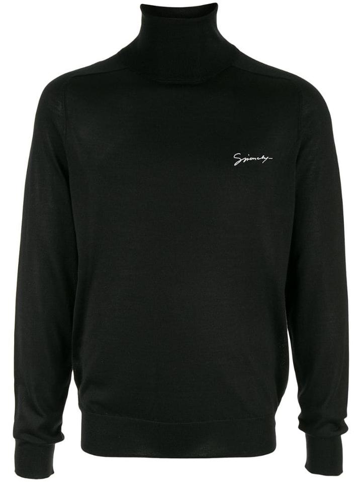 Givenchy Roll Neck Jumper - Black