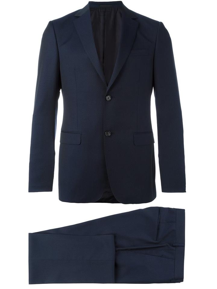 Z Zegna Peaked Lapel Suit