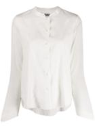 Kristensen Du Nord Mandarin Collar Shirt - White