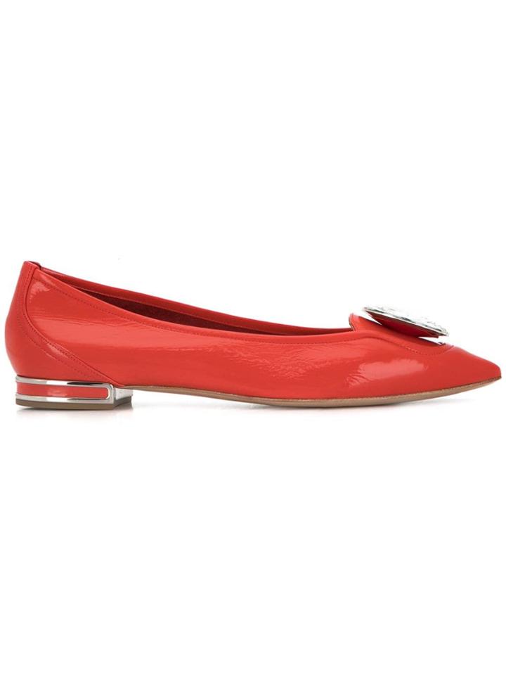 Casadei Liz Ballerinas - Orange