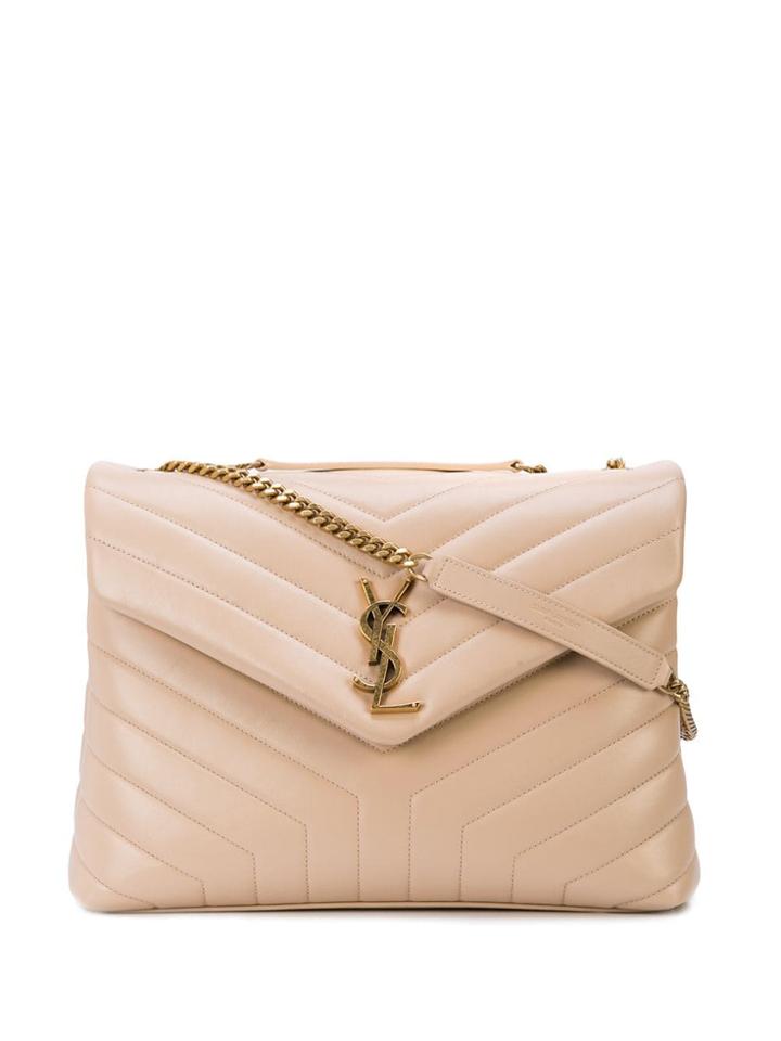 Saint Laurent Loulou Small Bag - Neutrals