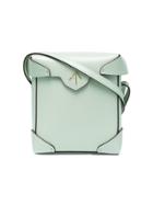 Manu Atelier Mint Pristine Mini Cross Body Bag - Green