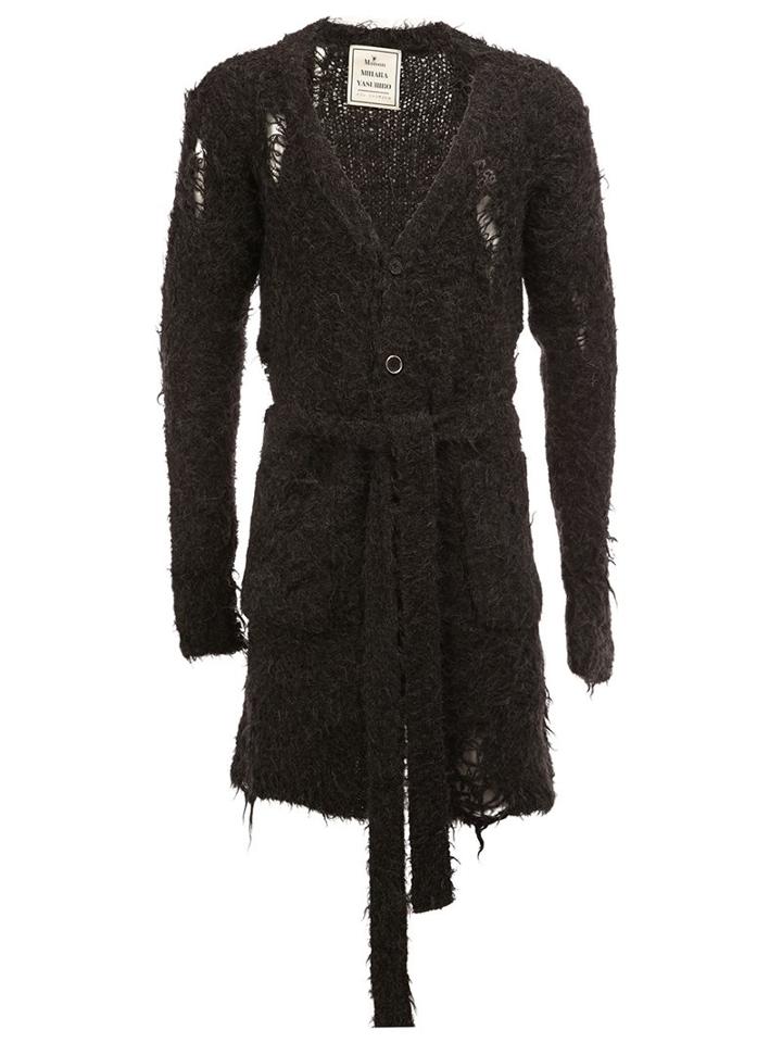Maison Mihara Yasuhiro Distressed Cardigan
