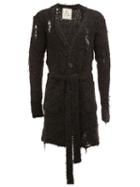 Maison Mihara Yasuhiro Distressed Cardigan