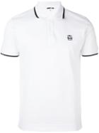 Mcq Alexander Mcqueen Multi Geo Patch Polo Shirt, Men's, Size: Small, White, Cotton