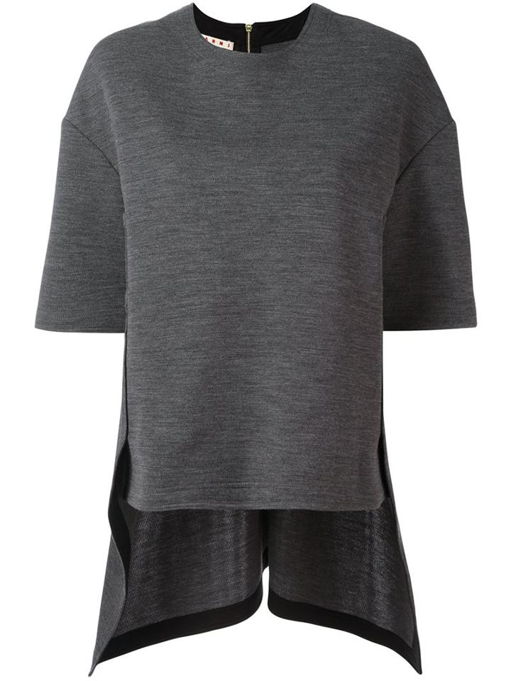 Marni Draped Hem T-shirt