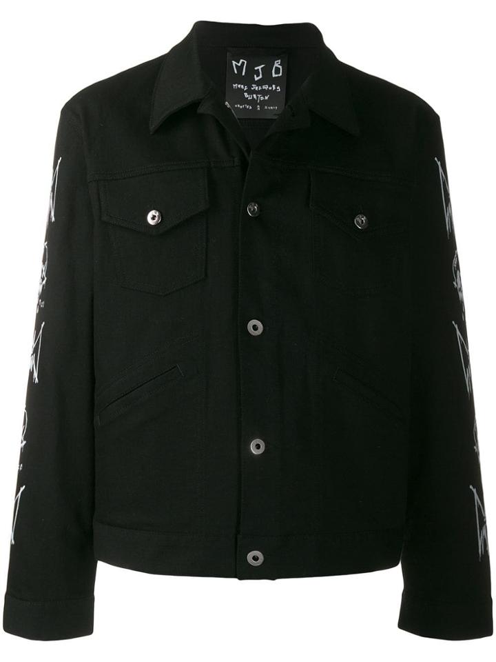 Mjb Painted Jacket - Black