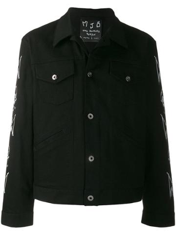 Mjb Painted Jacket - Black