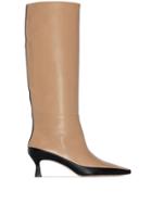 Wandler Bente 55mm Knee-high Boots - Neutrals