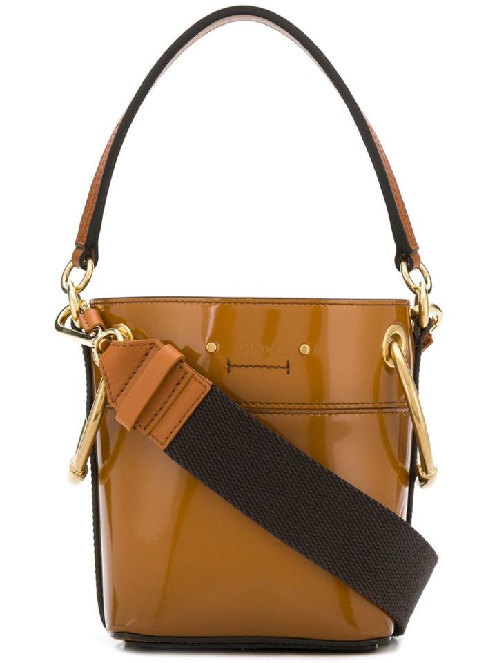 Chloé Mini Roy Bucket Bag - Brown