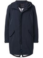 Herno Hooded Shell Jacket - Blue