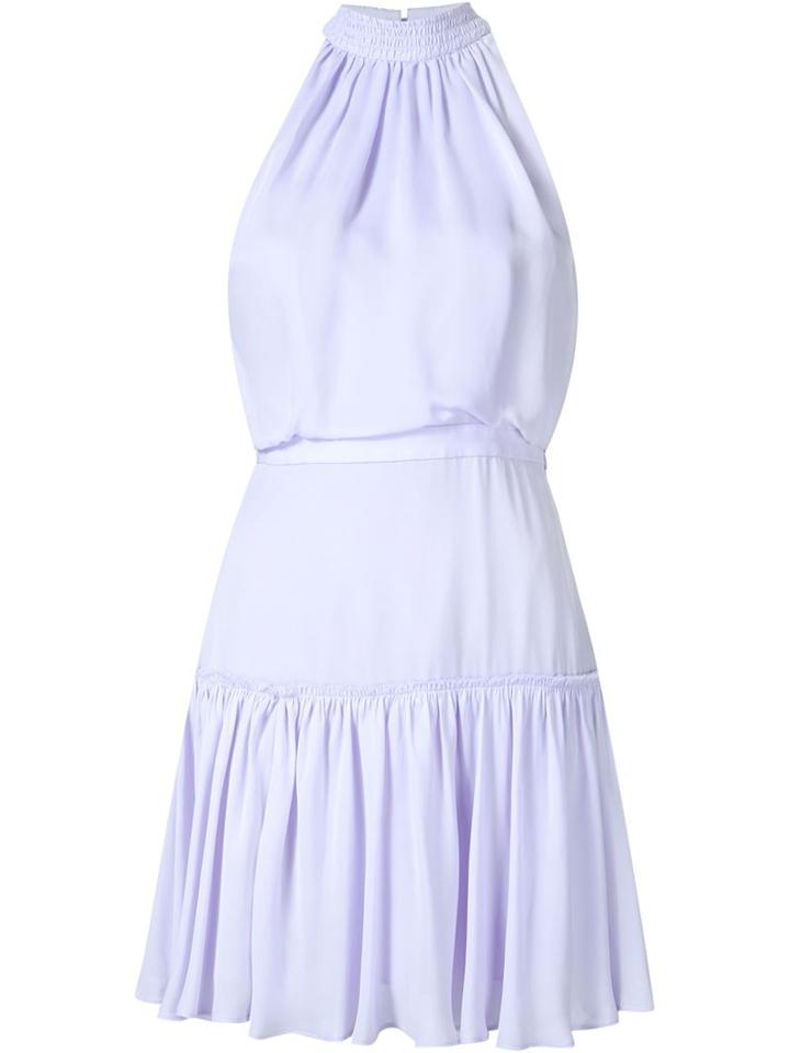 Elizabeth And James Carlita Dress, Women's, Size: 4, Pink/purple, Silk
