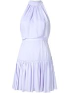 Elizabeth And James Carlita Dress, Women's, Size: 4, Pink/purple, Silk