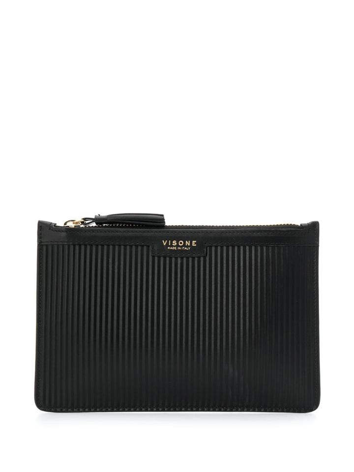 Visone Kim Clutch - Black