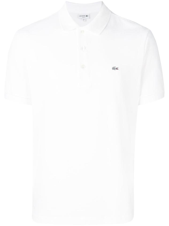 Lacoste Logo Polo Shirt - White