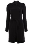 Ann Demeulemeester Button Fastening Long Wrap Coat
