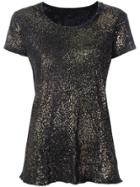 Rta Metallic T-shirt - Black